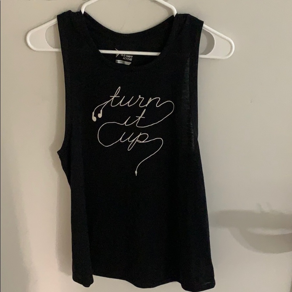 Black old navy tank